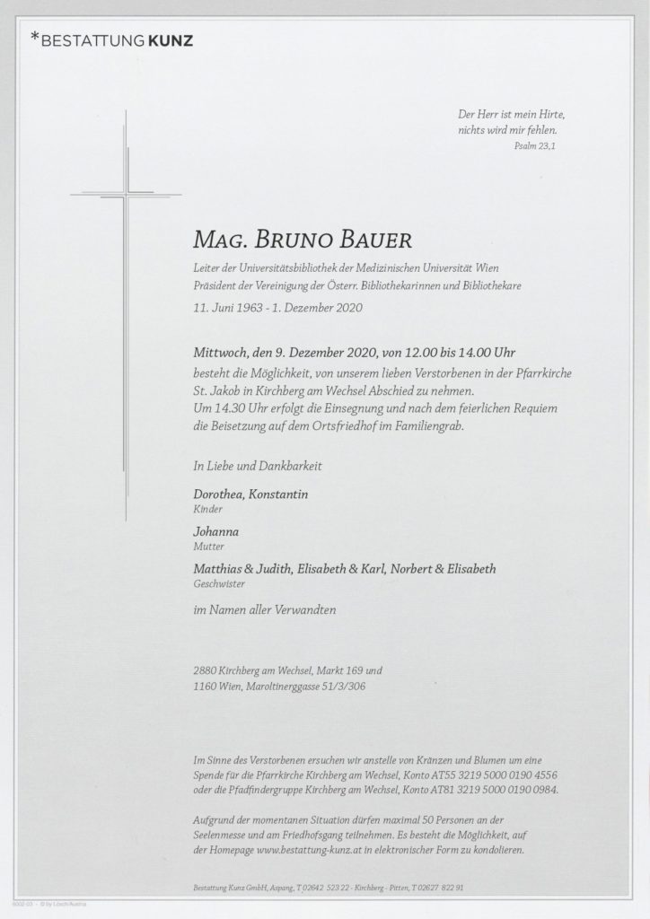 Mag. Bruno Bauer (57)