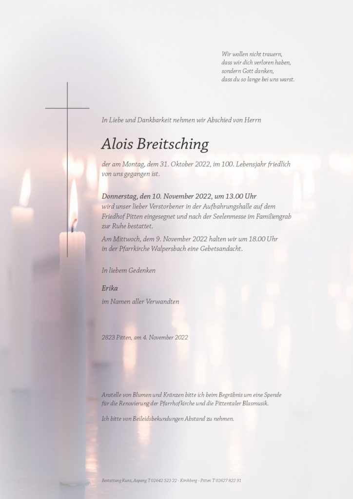 Alois Breitsching (99)
