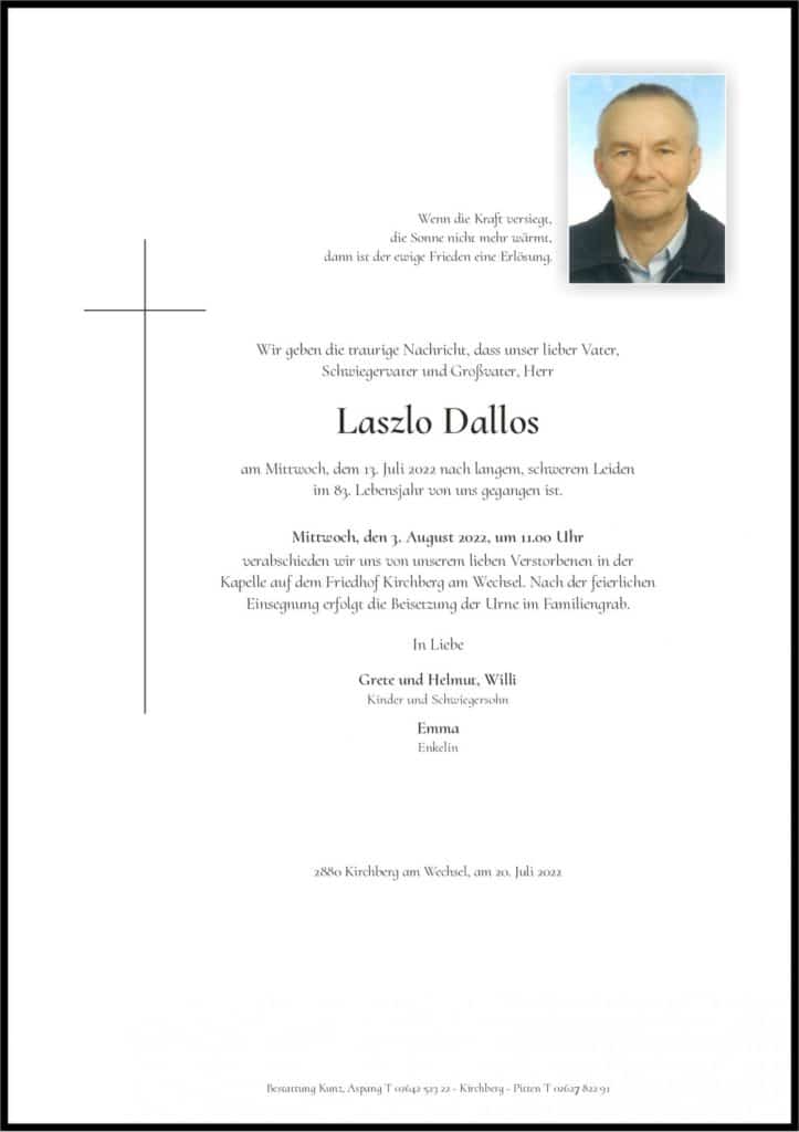 Laszlo Dallos (82)