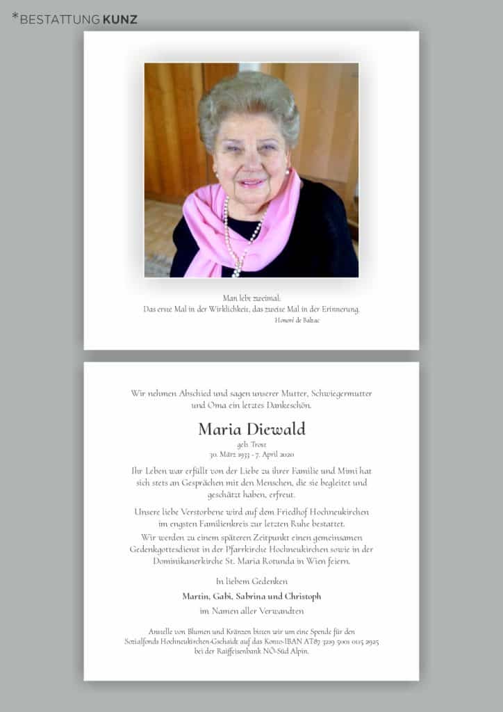 Maria Diewald (87)