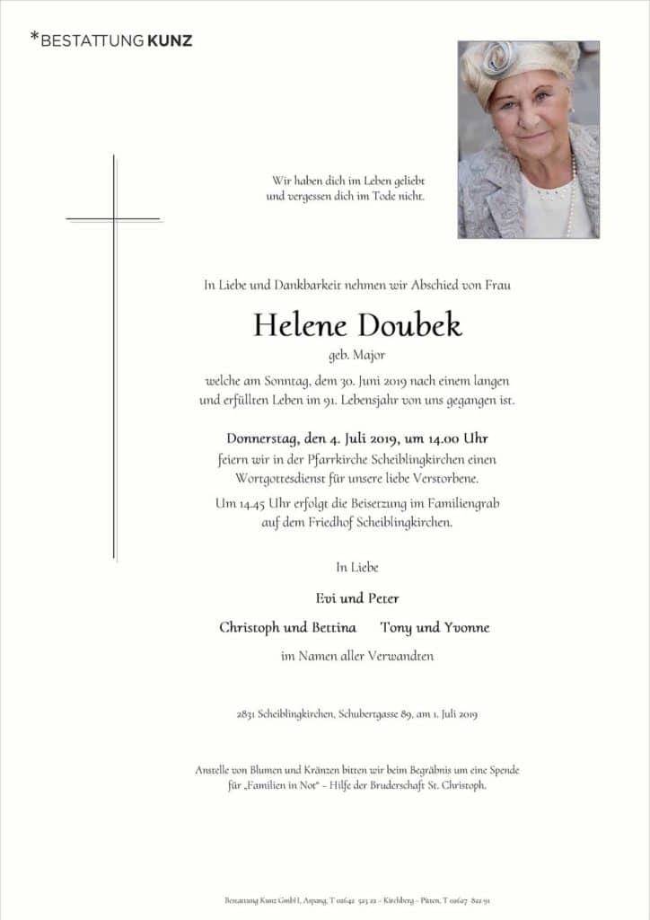 Helene Doubek (90)
