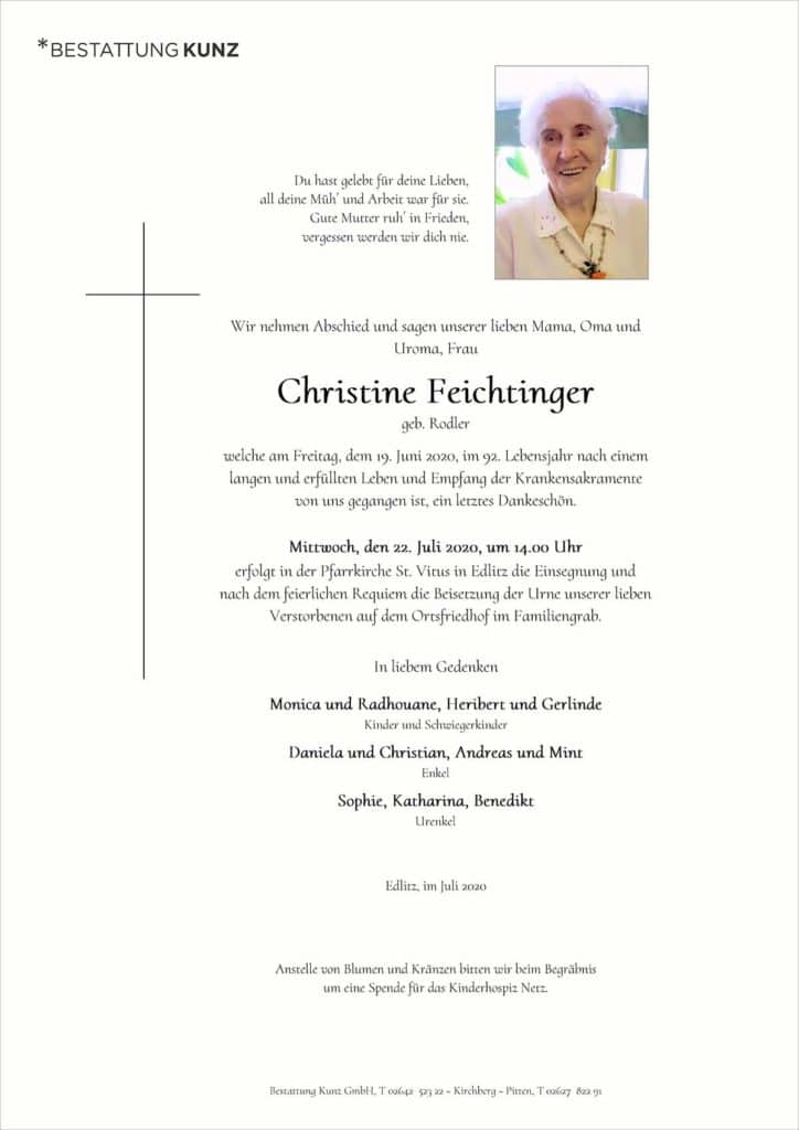 Christine Feichtinger (91)