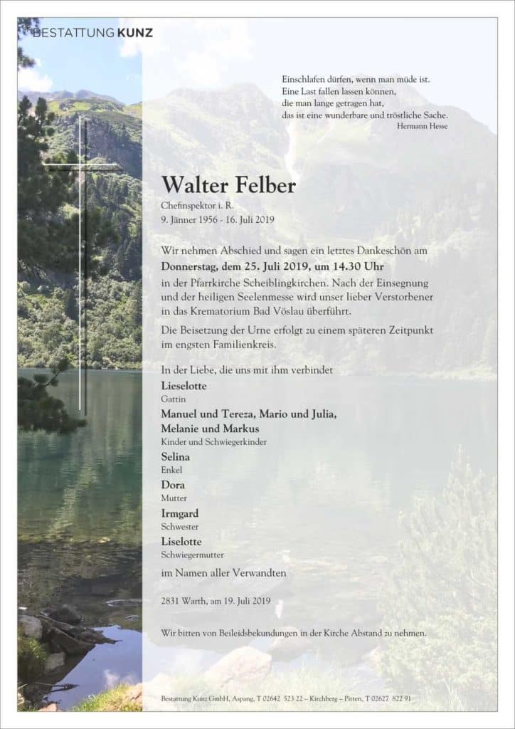 Walter Felber (63)