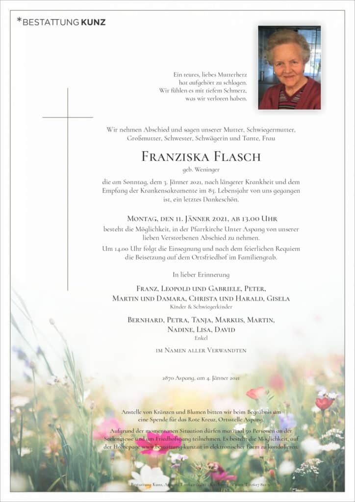 Franziska Flasch (84)