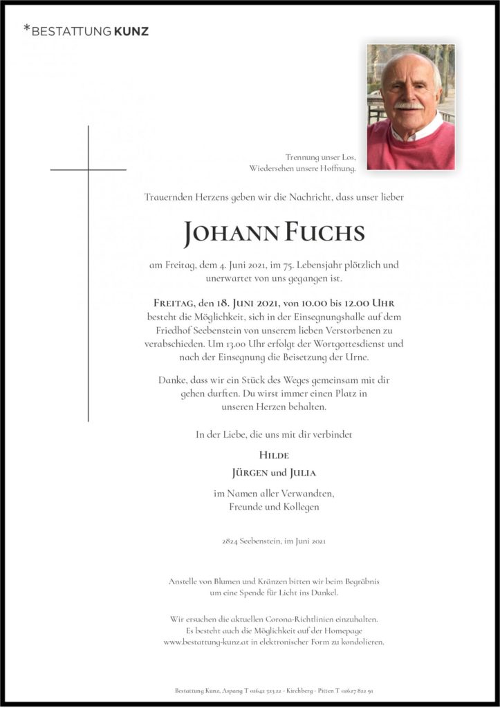 Johann Fuchs (74)