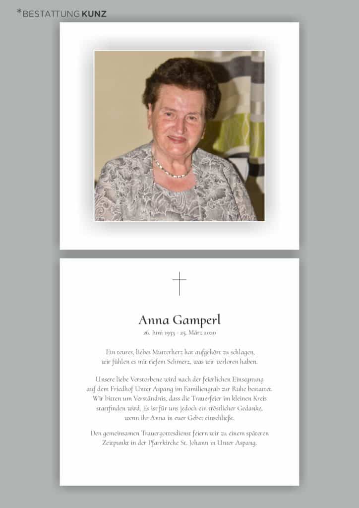 Anna Gamperl (86)