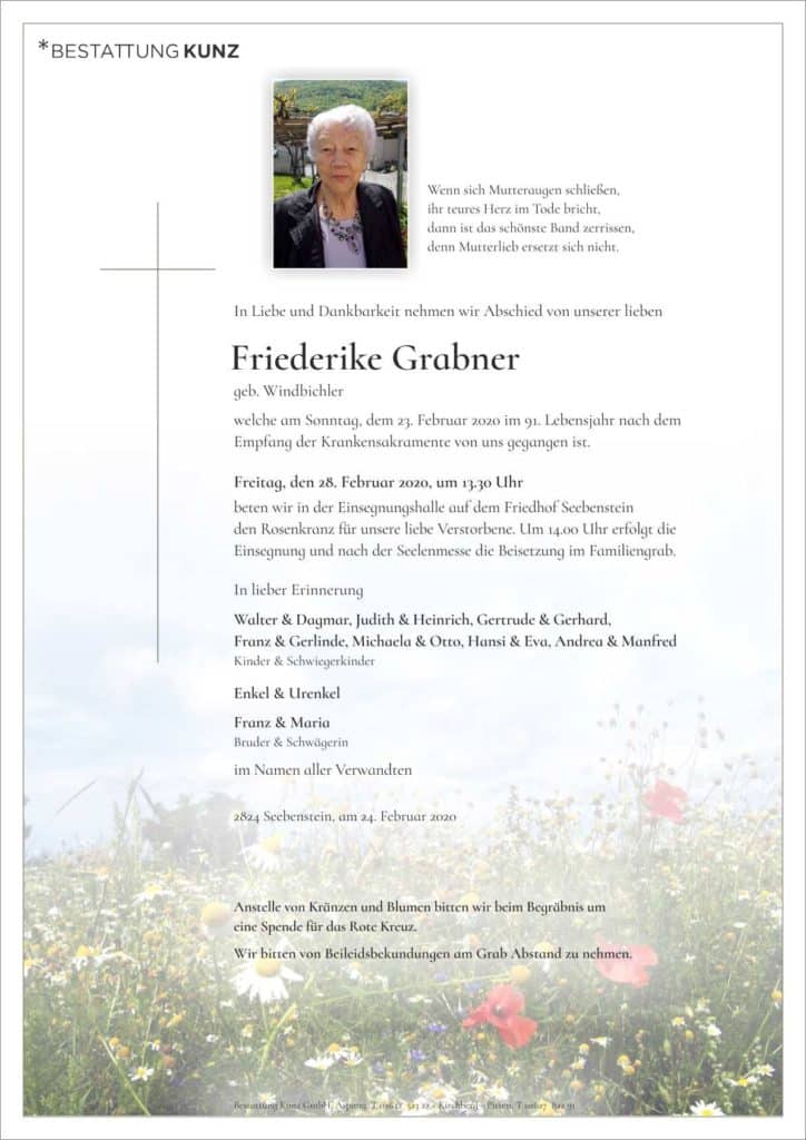 Friederike Grabner (90)