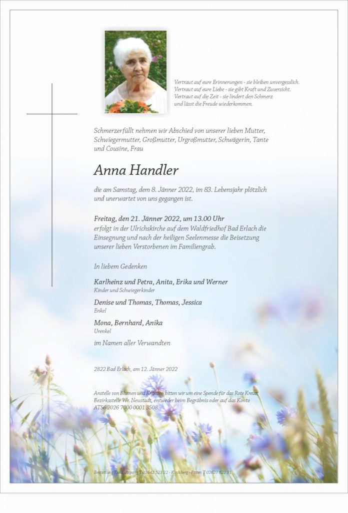 Anna Handler (82)