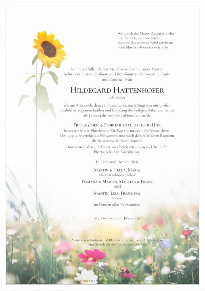 Hildegard Hattenhofer (97)
