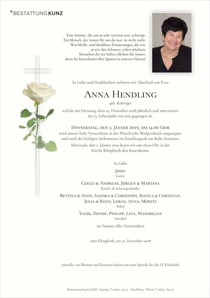 Anna Hendling (72)