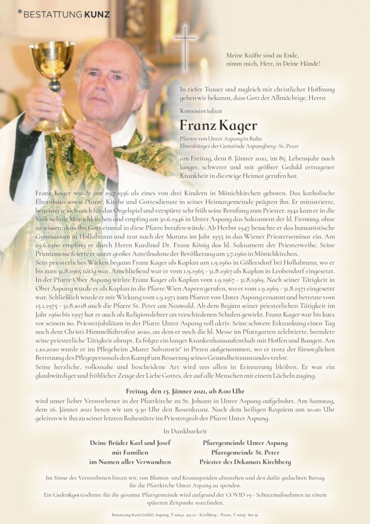 KR Franz Kager (84)