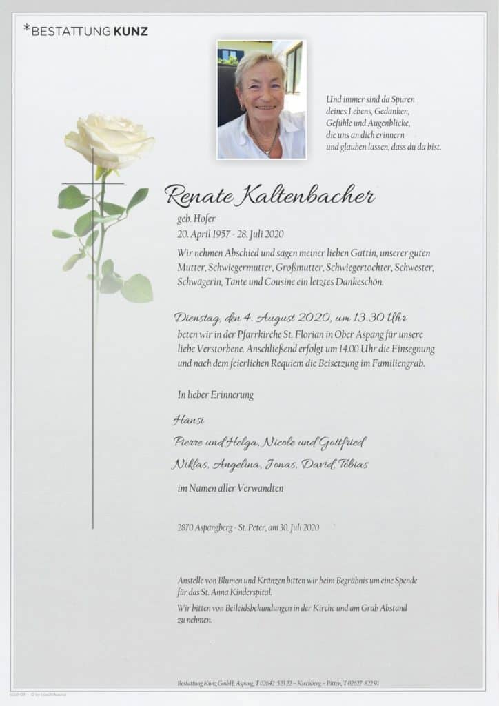 Renate Kaltenbacher (63)