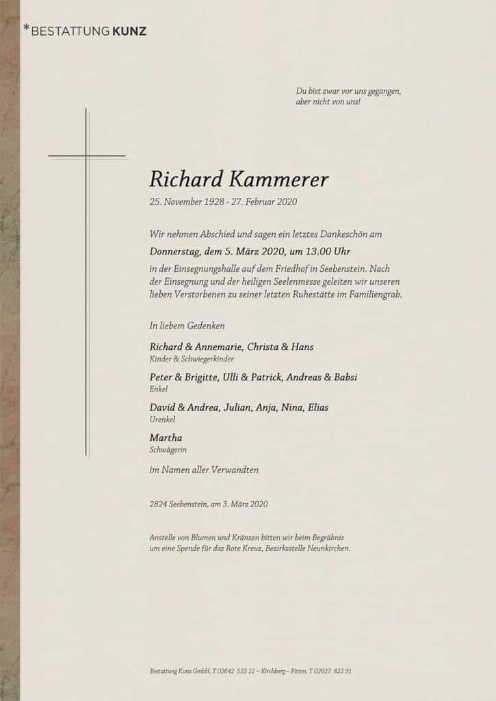 Richard Kammerer (91)