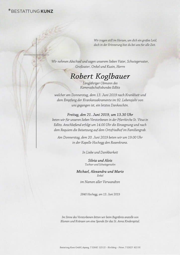 Robert Koglbauer (91)