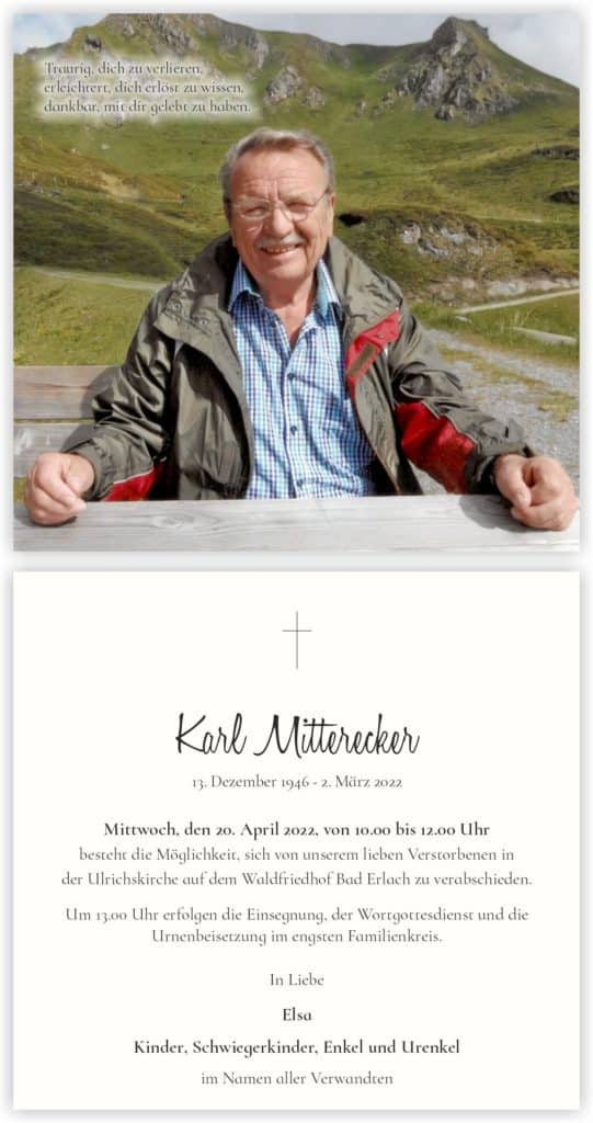 Karl Mitterecker (75)