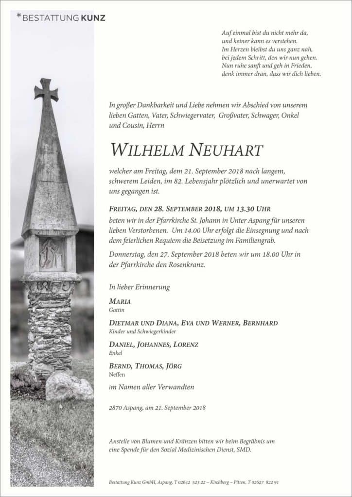 Wilhelm Neuhart (81)