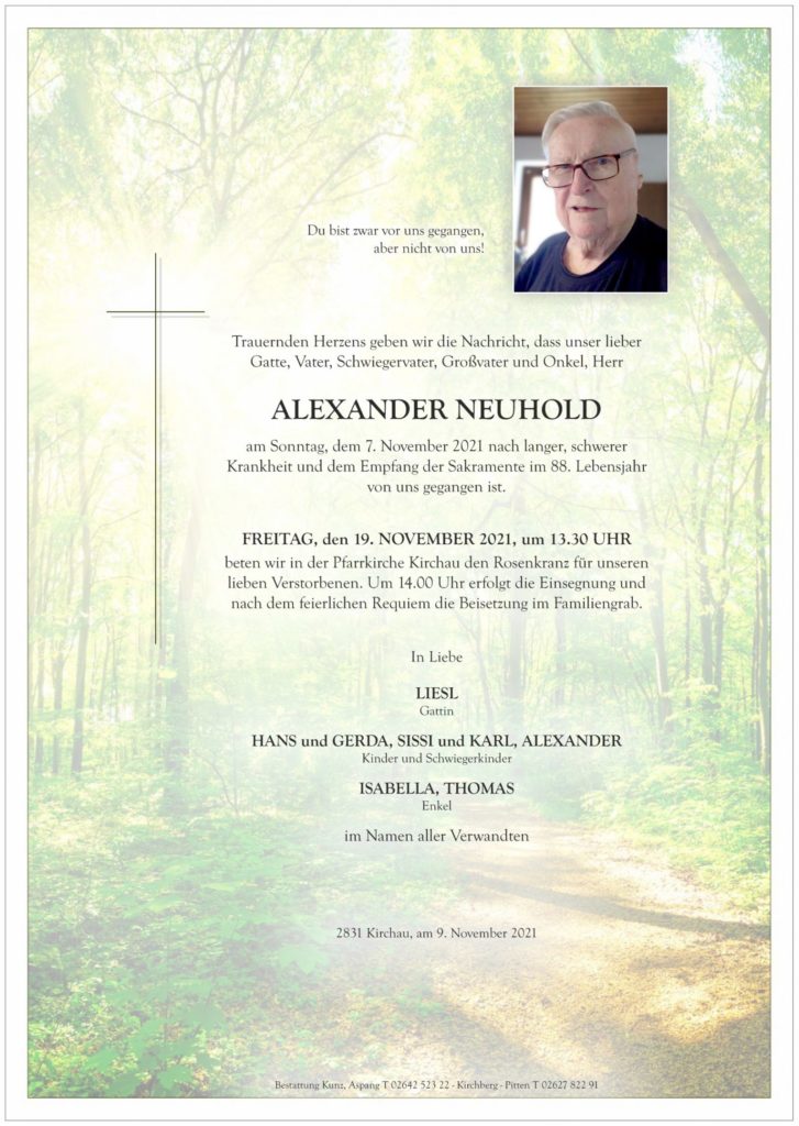 Alexander Neuhold (87)