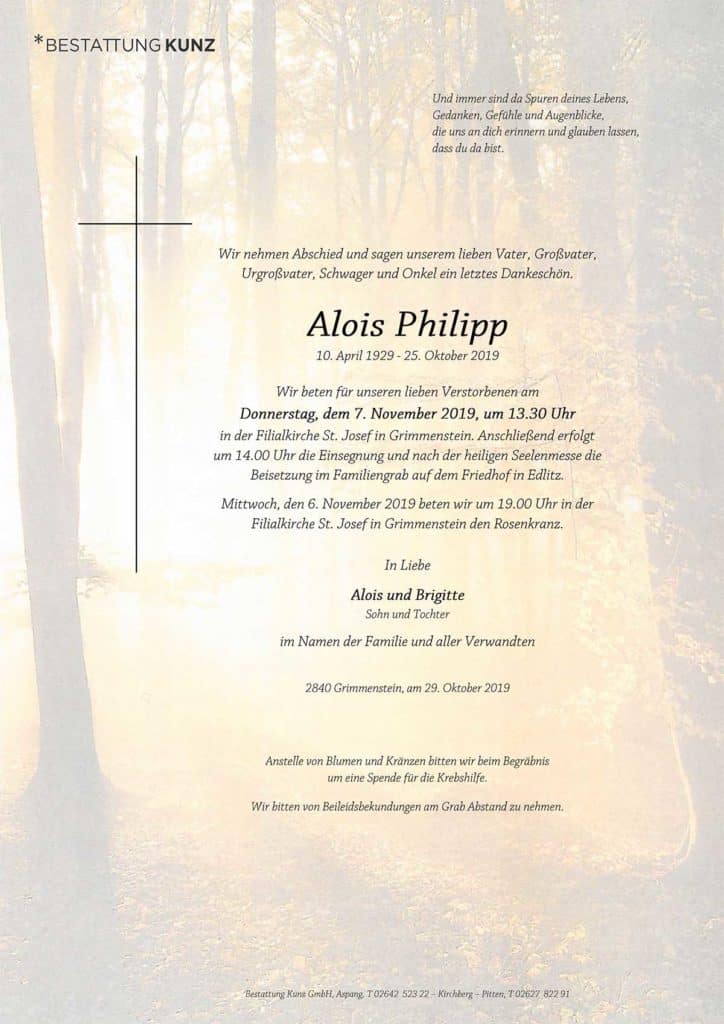 Alois Philipp (90)