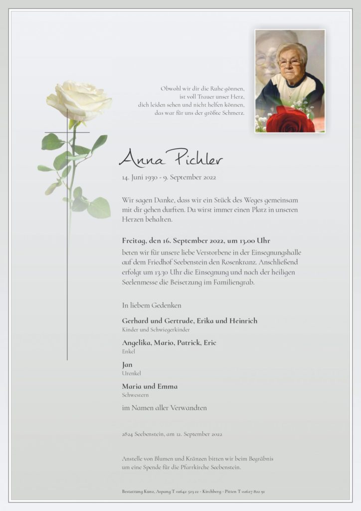 Anna Pichler (92)