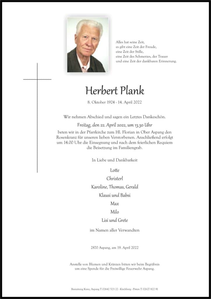 Herbert Plank (97)