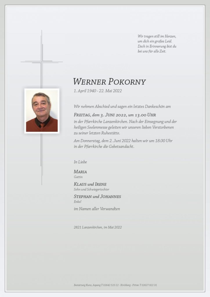 Werner Pokorny (82)