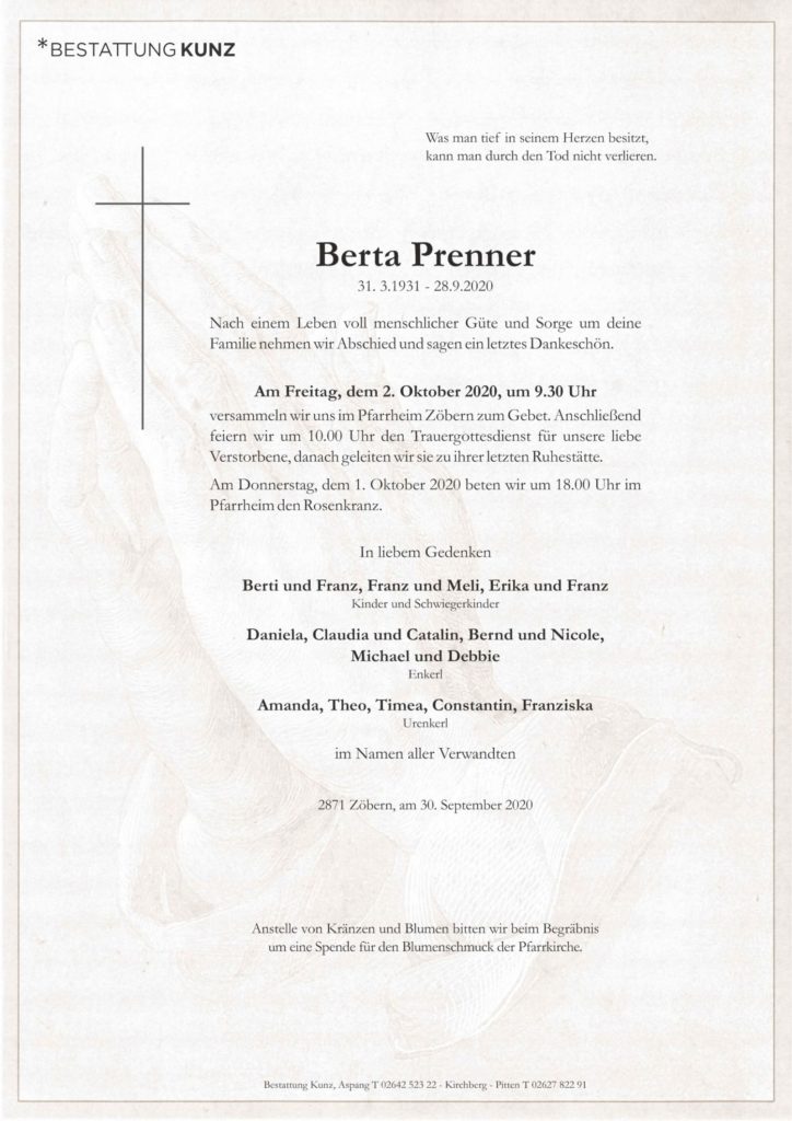 Berta Prenner (89)