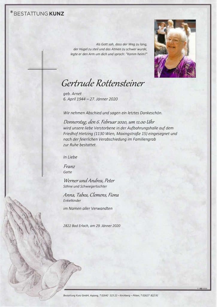 Gertrude Rottensteiner (75)
