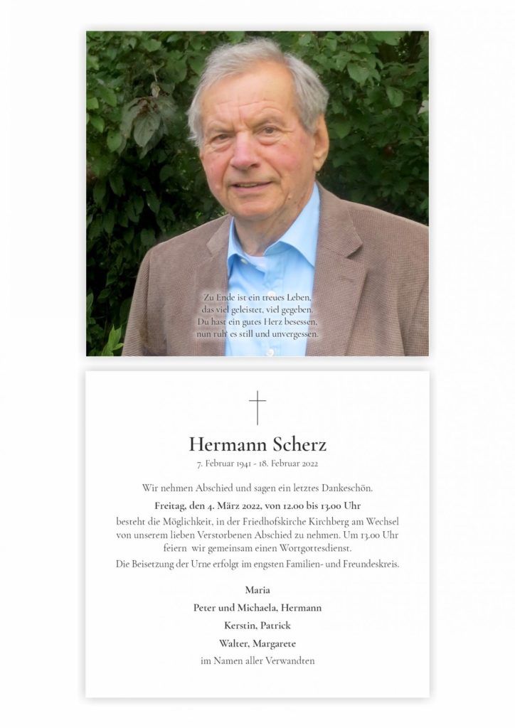 Hermann Scherz (81)