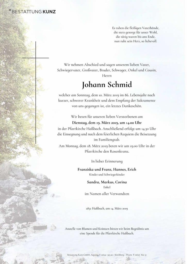 Johann Schmid (85)