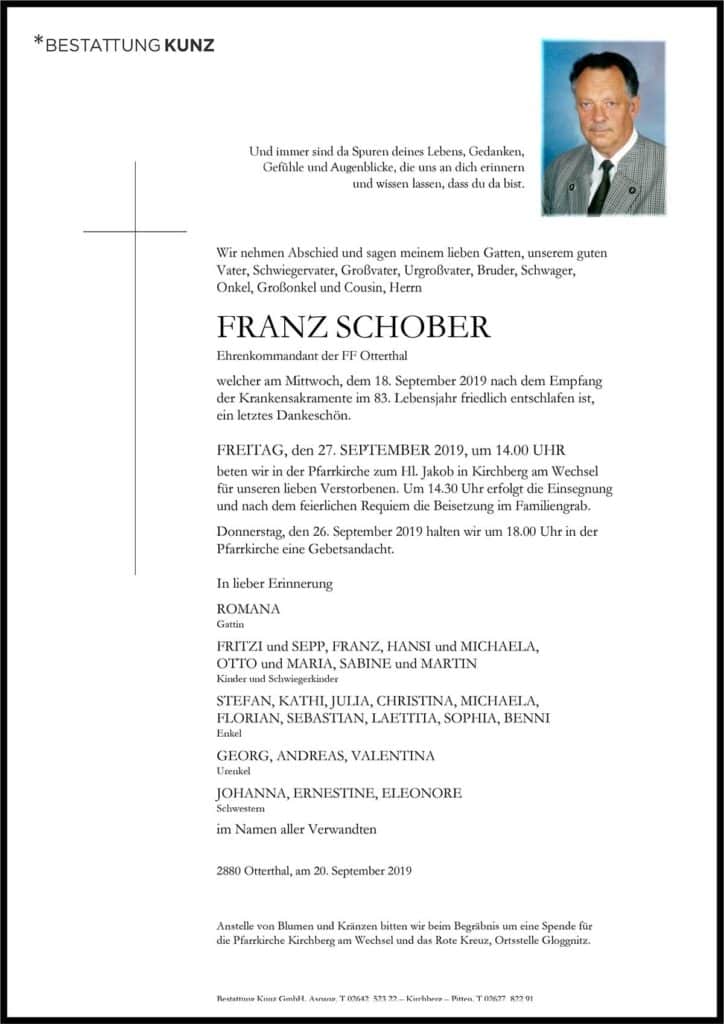 Franz Schober (82)