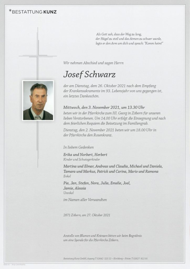 Josef Schwarz (92)