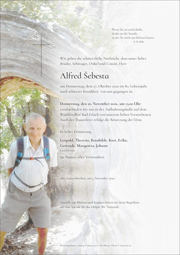 Alfred Sebesta (79)