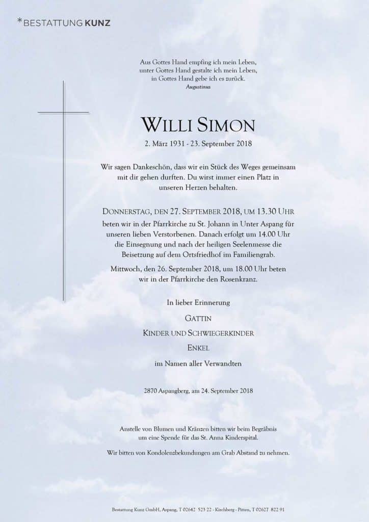Willi Simon (87)