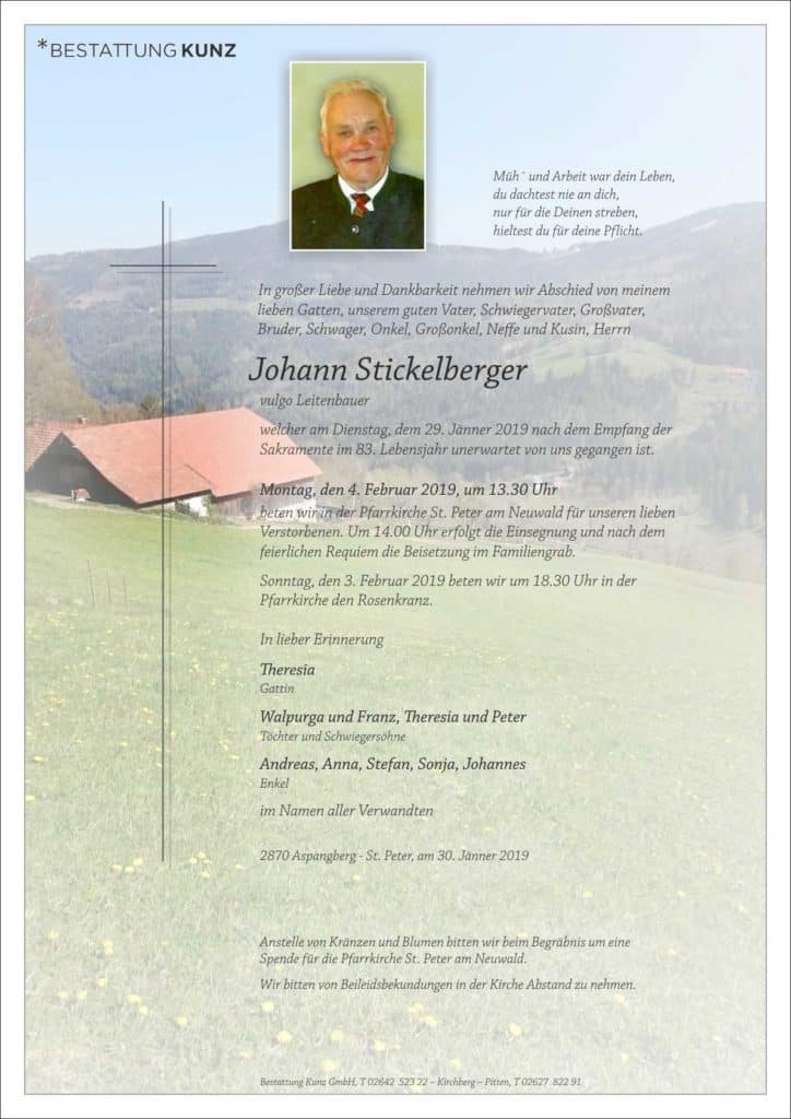 Johann Stickelberger (82)
