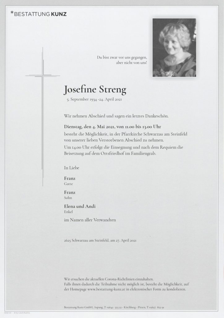 Josefine Streng (86)
