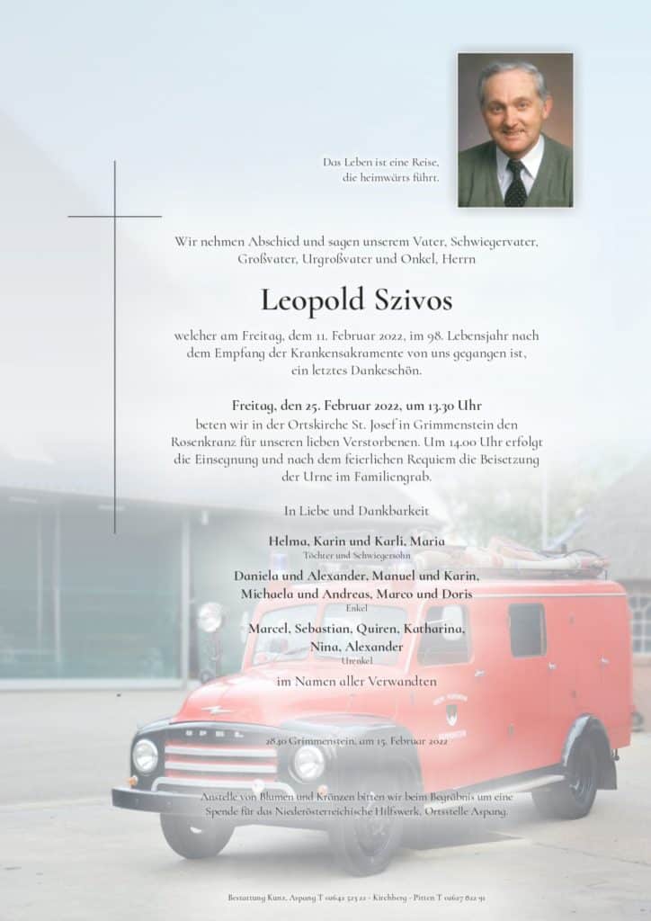 Leopold Szivos (97)