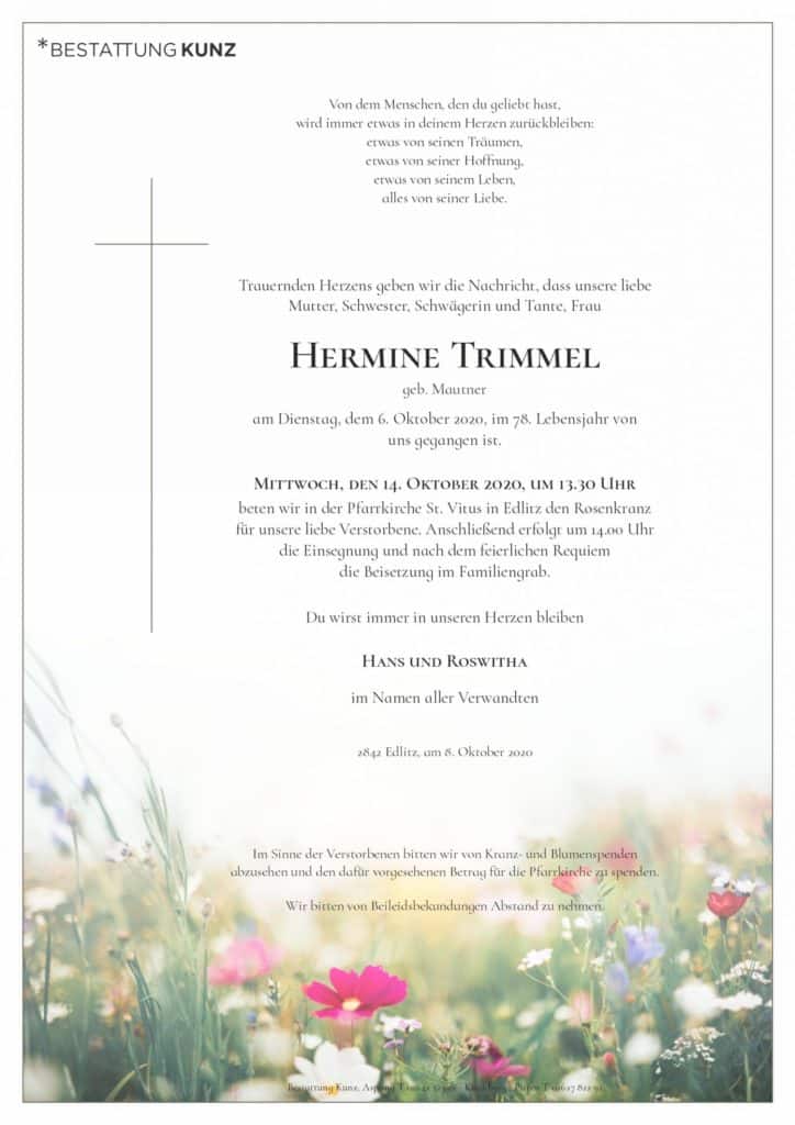 Hermine Trimmel (77)