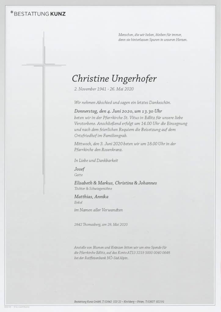 Christine Ungerhofer (79)