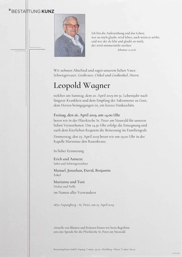 Leopold Wagner (90)