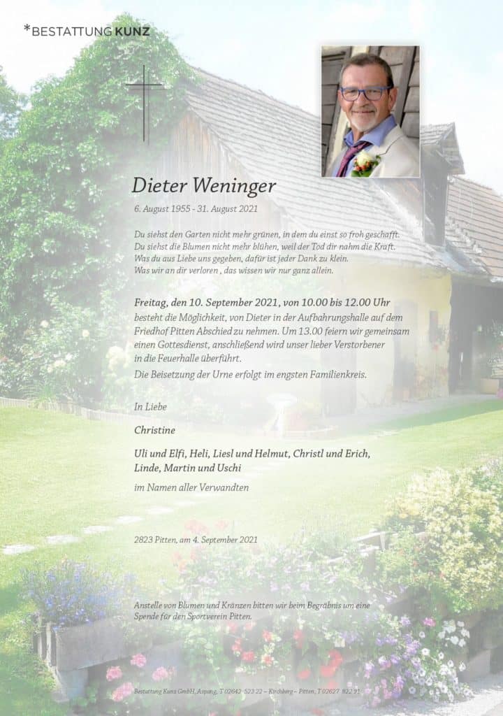 Dieter Weninger (66)