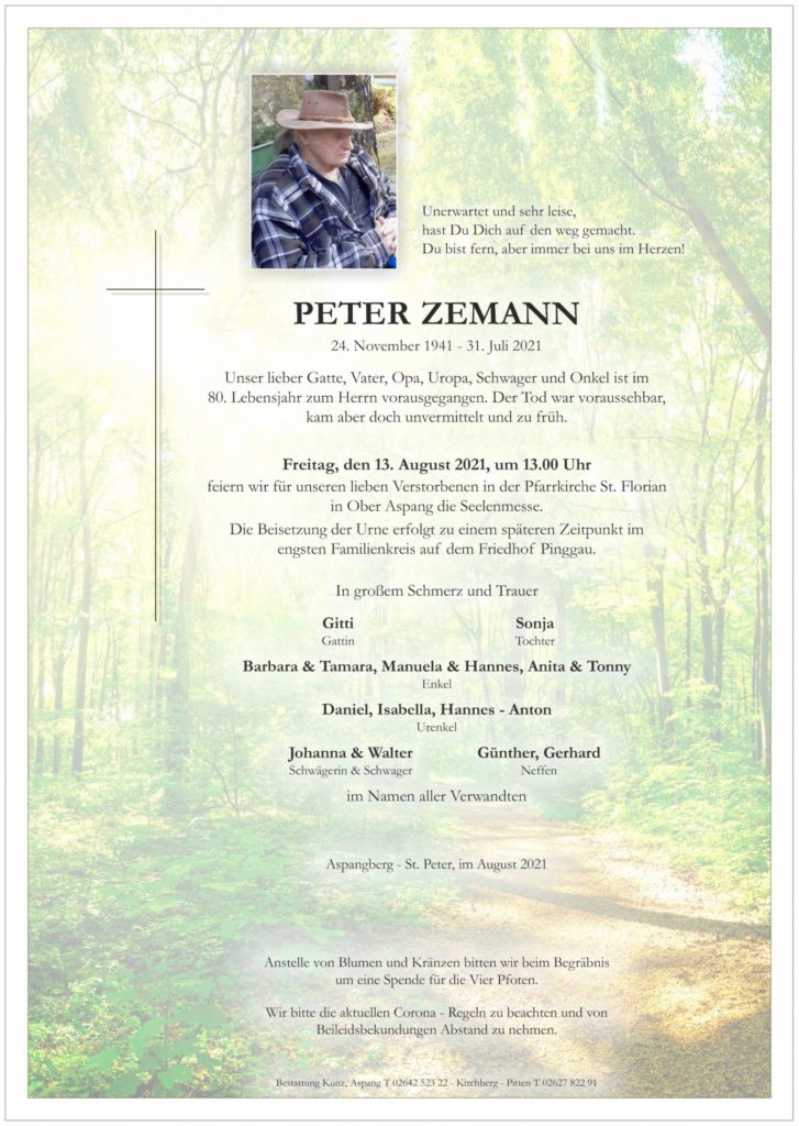 Peter Zemann (79)