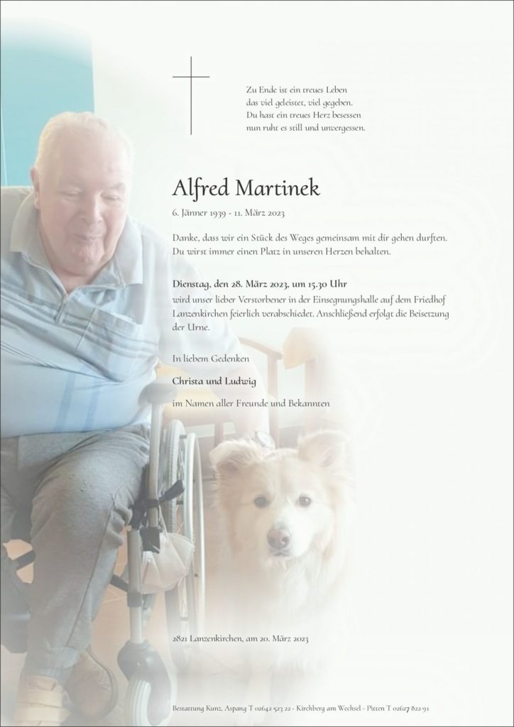 Alfred Martinek (84)