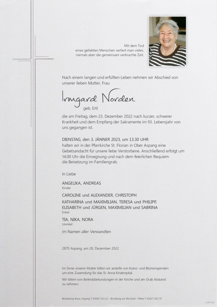 Irmgard Norden (92)