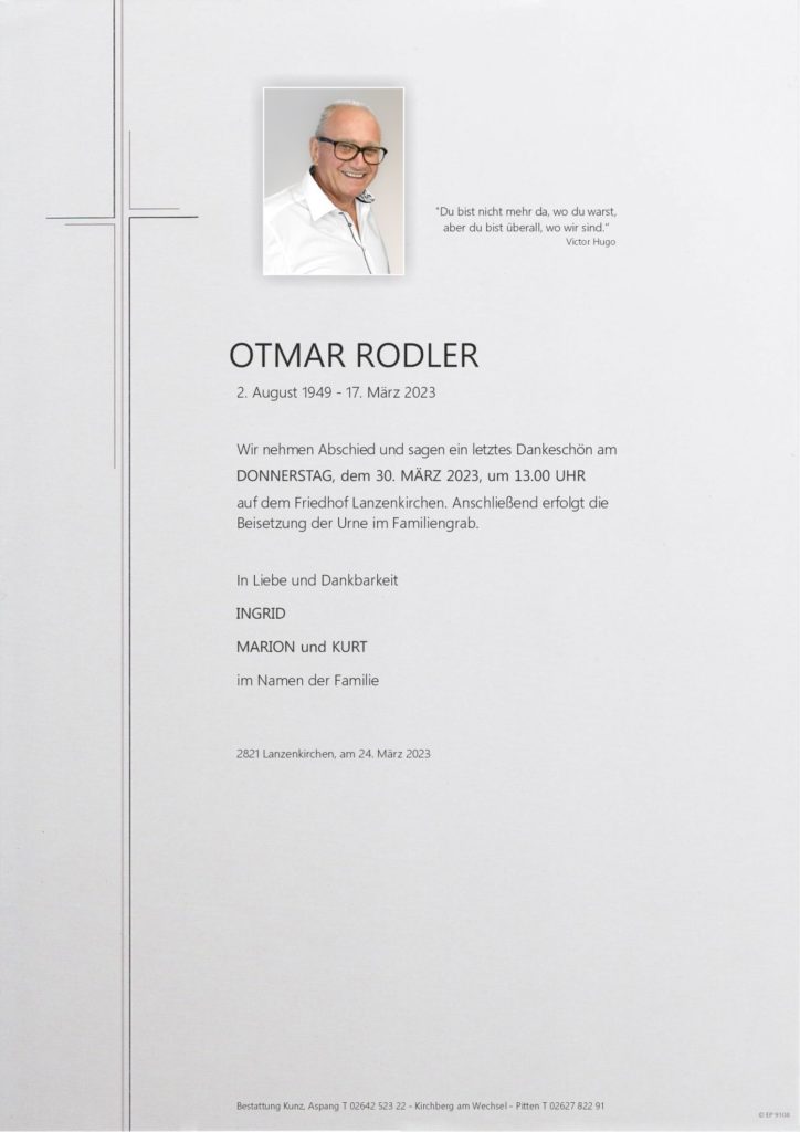 Otmar Rodler (73)