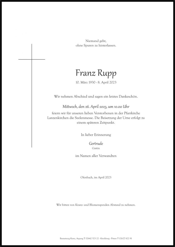 Franz Rupp (93)
